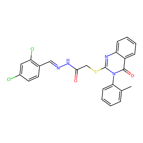 C24H18Cl2N4O2S structure