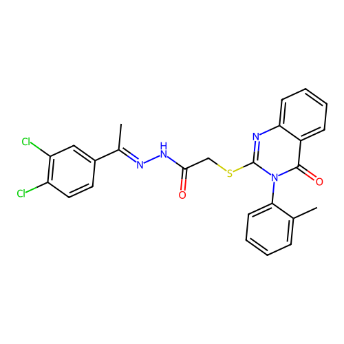 C25H20Cl2N4O2S structure
