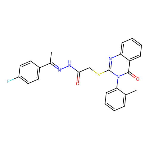 C25H21FN4O2S structure