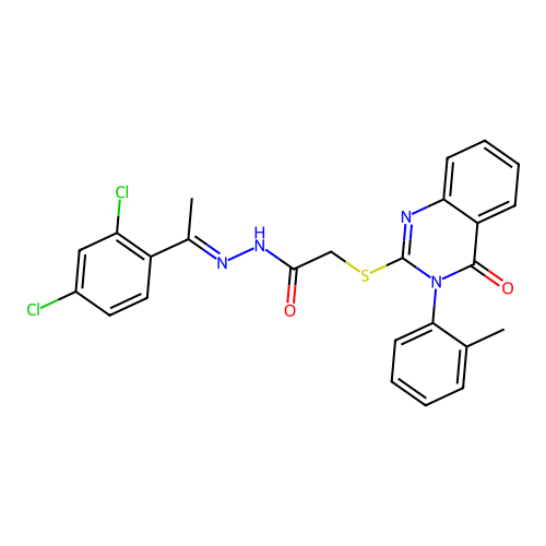 C25H20Cl2N4O2S structure