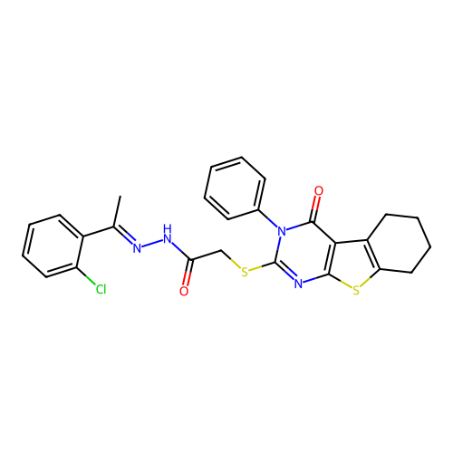 C26H23ClN4O2S2 structure