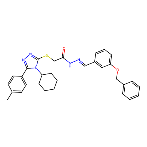 C31H33N5O2S structure