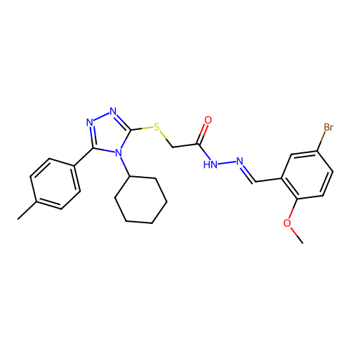 C25H28BrN5O2S structure