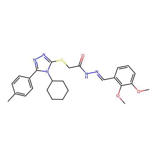 C26H31N5O3S structure