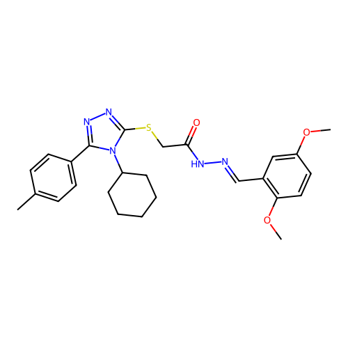 C26H31N5O3S structure