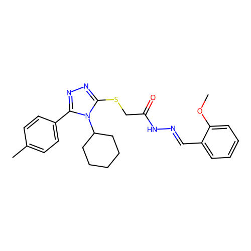 C25H29N5O2S structure