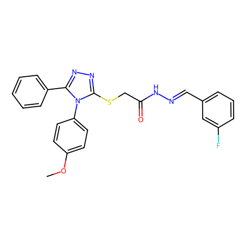 C24H20FN5O2S structure
