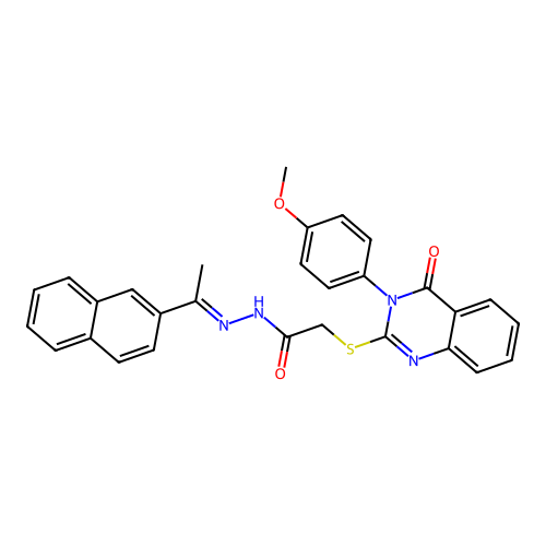 C29H24N4O3S structure