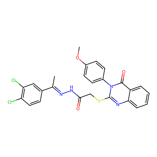 C25H20Cl2N4O3S structure