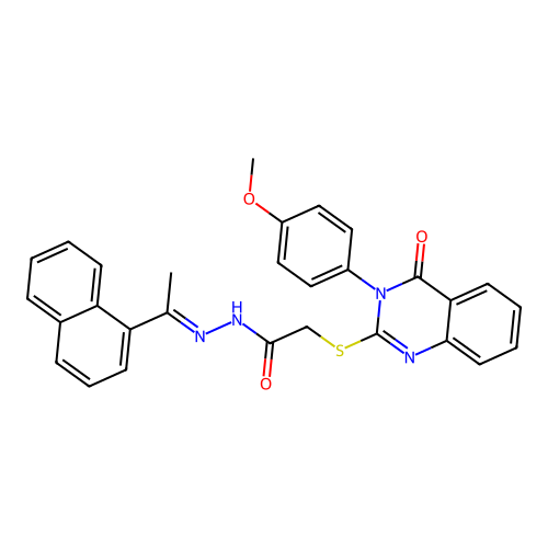 C29H24N4O3S structure