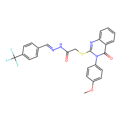 C25H19F3N4O3S structure
