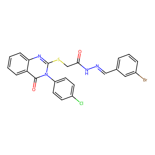 C23H16BrClN4O2S structure