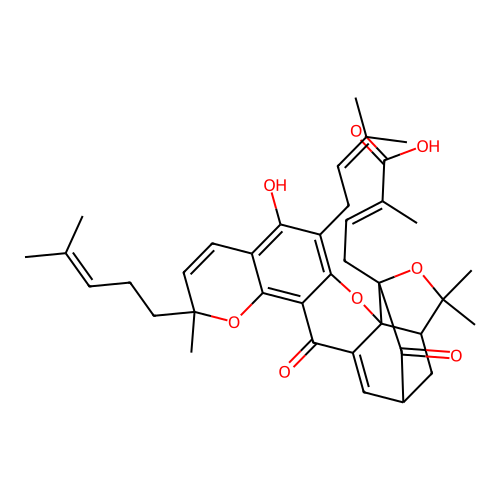 别藤黄酸 structure
