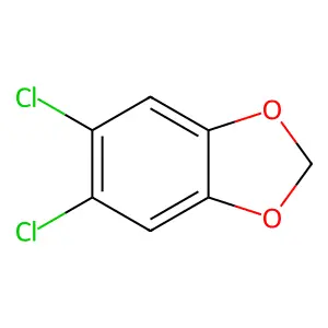 4,5-Dichloro-1,2-methylenedioxybenzene structure