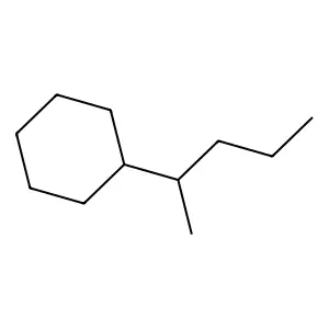 (1-Methylbutyl)cyclohexane structure