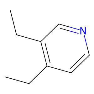 3,4-Diethylpyridine structure