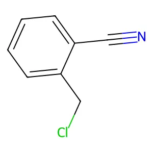 2-(氯甲基)苄腈 structure