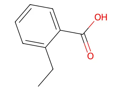 2-乙基苯甲酸 structure