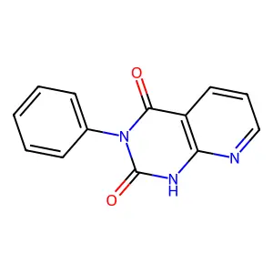 3-phenyl-1H-pyrido[2,3-d]pyrimidine-2,4-dione structure