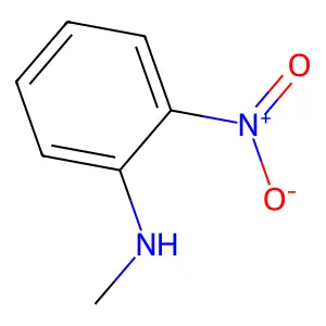 N-甲基-2-硝基苯胺 structure