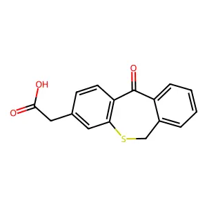 Tiopinac structure