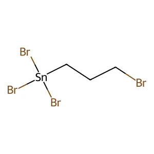 Stannane, tribromo(3-bromopropyl)- structure