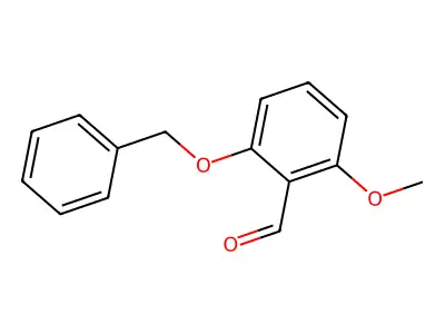 2-(Benzyloxy)-6-methoxybenzaldehyde structure