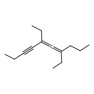 5,6-Decadien-3-yne, 5,7-diethyl- structure