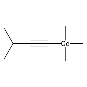 Germane, trimethyl(3-methyl-1-butynyl)- structure