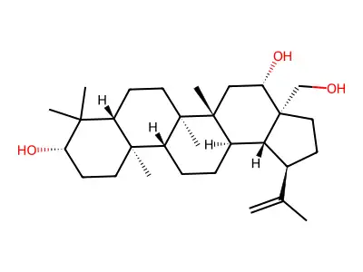 Lupene triol structure