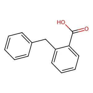 邻苄基苯甲酸 structure