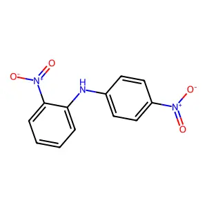 2-nitro-N-(4-nitrophenyl)aniline structure