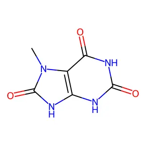 7-甲基尿酸 structure