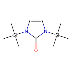 2H-Imidazol-2-one, 1,3-dihydro-1,3-bis(trimethylsilyl)- structure