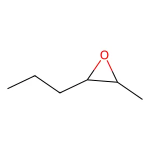 2,3-Epoxyhexane (cis) structure