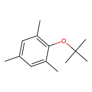 Benzene, 2-(1,1-dimethylethoxy)-1,3,5-trimethyl- structure