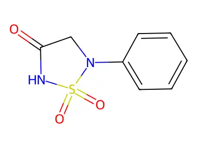 1,2,5-Thiadiazolidin-3-one-1,1-dioxide structure