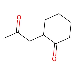 2-(2-Oxopropyl)cyclohexanone structure