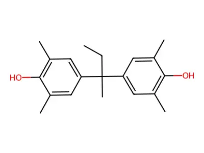 4-[2-(4-Hydroxy-3,5-dimethylphenyl)butan-2-yl]-2,6-dimethylphenol structure
