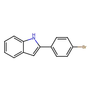 2-(4-Bromophenyl)-1H-indole structure