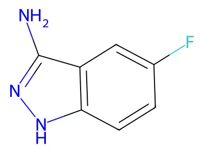5-fluoro-1H-indazol-3-amine structure