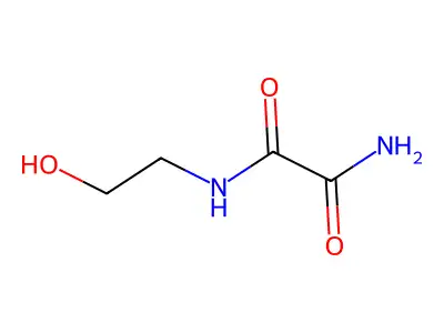N-(2-hydroxyethyl)oxalamide structure