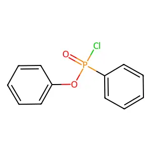 Phenyl P-phenylphosphonochloridate structure