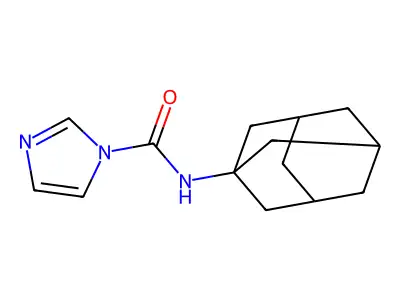 N-Tricyclo[3.3.1.13,7]dec-1-yl-1H-imidazole-1-carboxamide structure