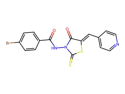C16H10BrN3O2S2 structure