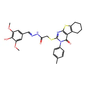 CAS 612825-70-4 - C28H28N4O5S2 structure