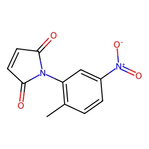 N-(5-硝基-2-甲苯基)马来酰亚胺 structure