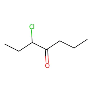 4-Heptanone, 3-chloro- structure