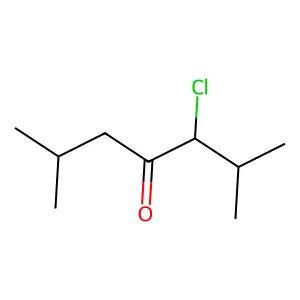 4-Heptanone, 3-chloro-2,6-dimethyl- structure