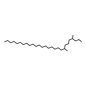 4,8-Dimethylheptacosane structure